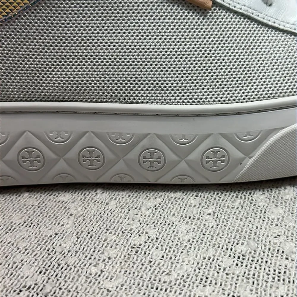 TORY BURCH Ladybug Lace Up Low Top Sneakers Shoes Women's 10.5